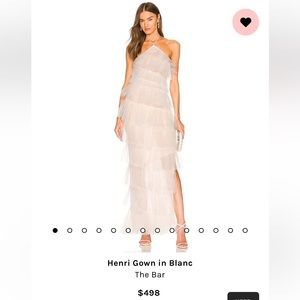 The Bar - Henri Gown in Blanc